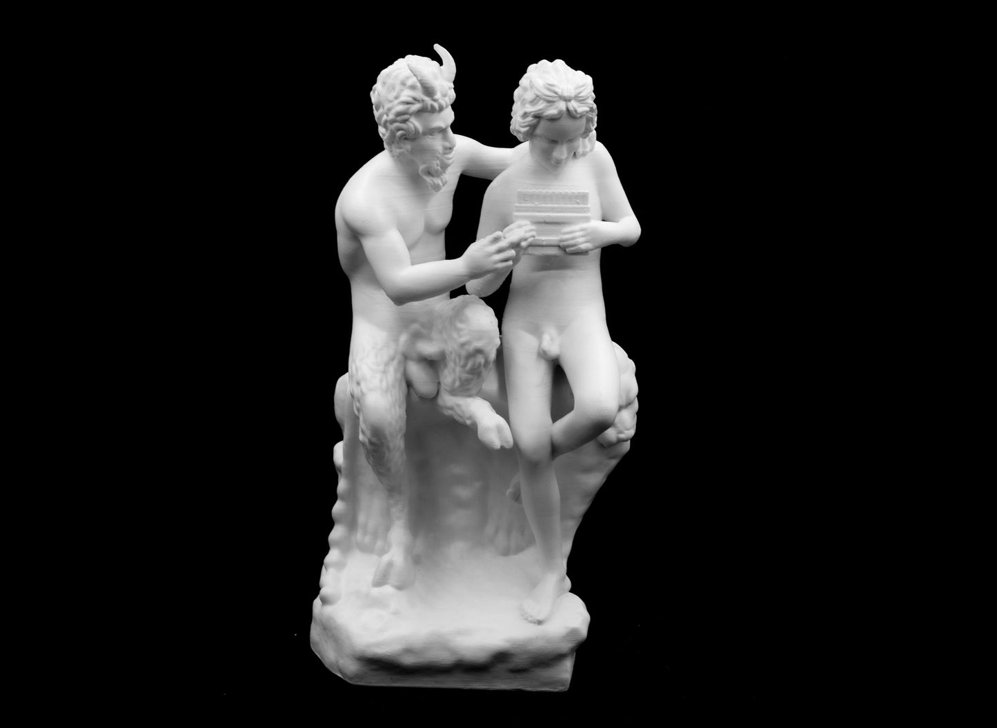Pan and Daphnis Statue | Ancient Greek Mythological Sculpture |