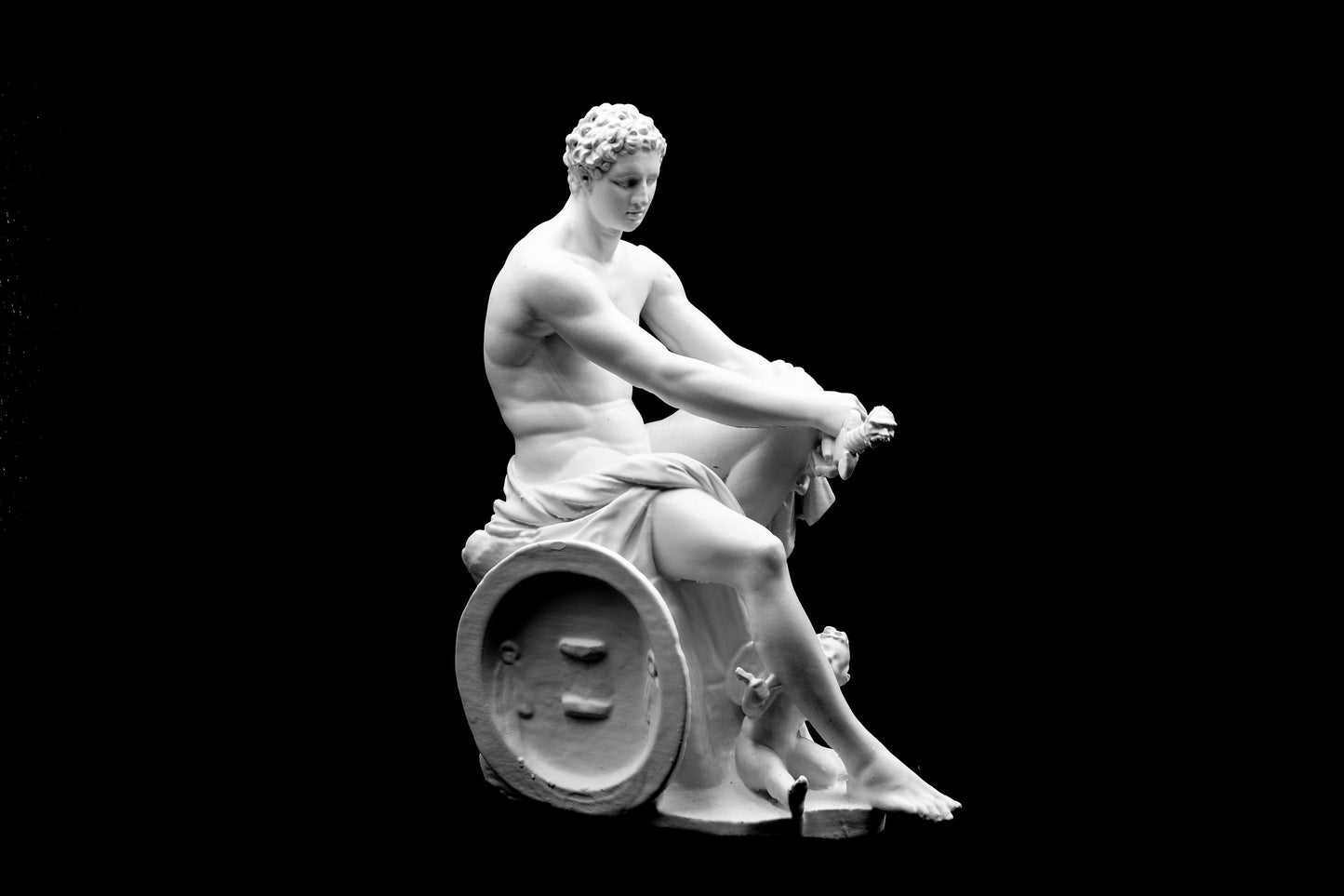 Ludovisi Ares Mars Statue with Cupid Eros | Classical Art |