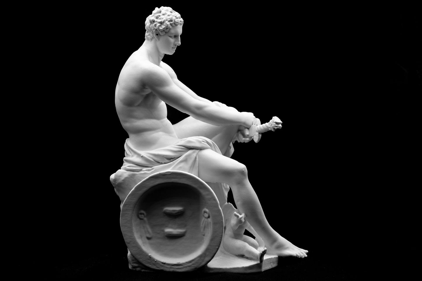 Ludovisi Ares Mars Statue with Cupid Eros | Classical Art |