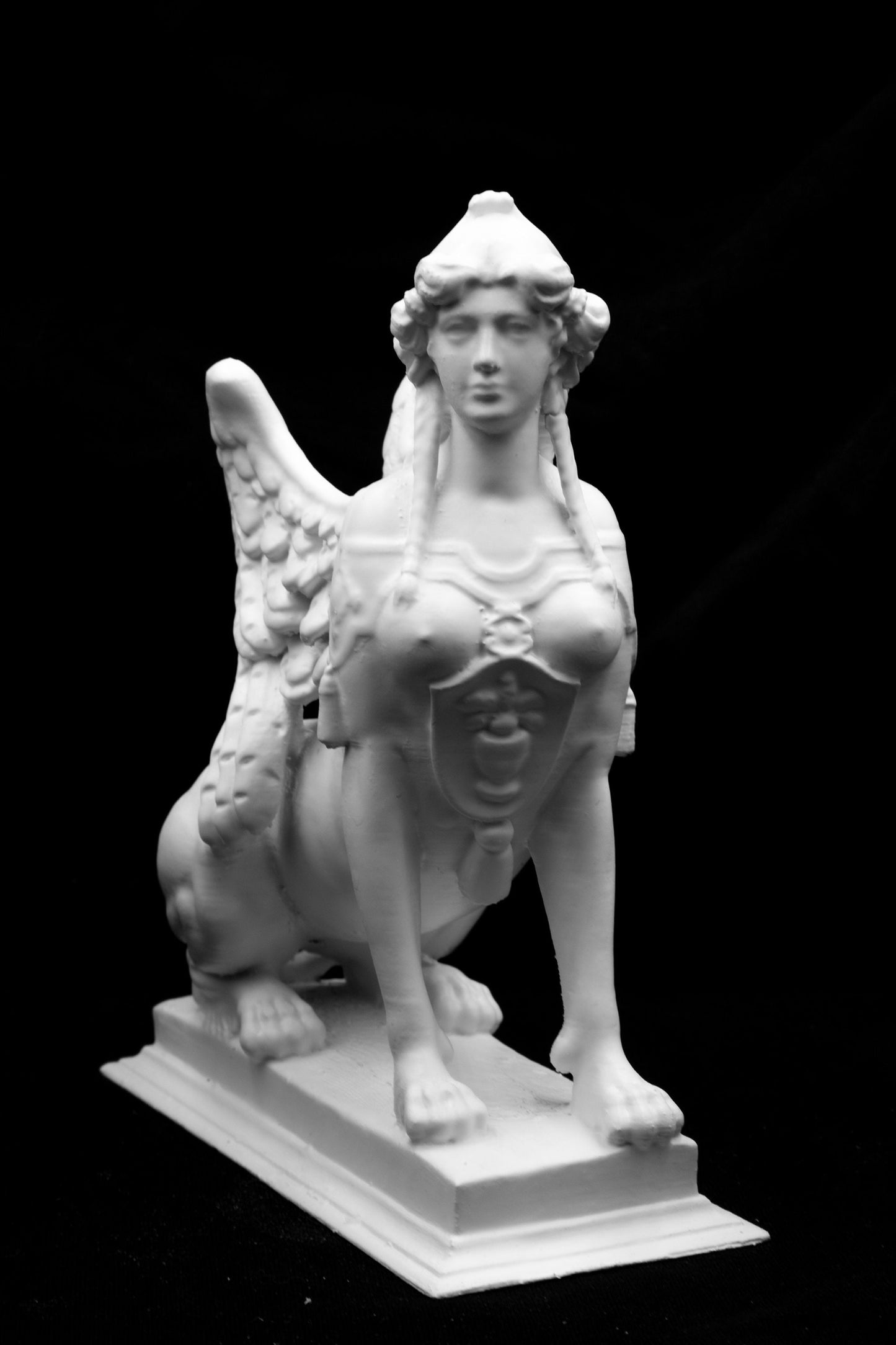 Greek Sphinx | Mythical Creature Sculpture | Guardian of Secrets & Riddles