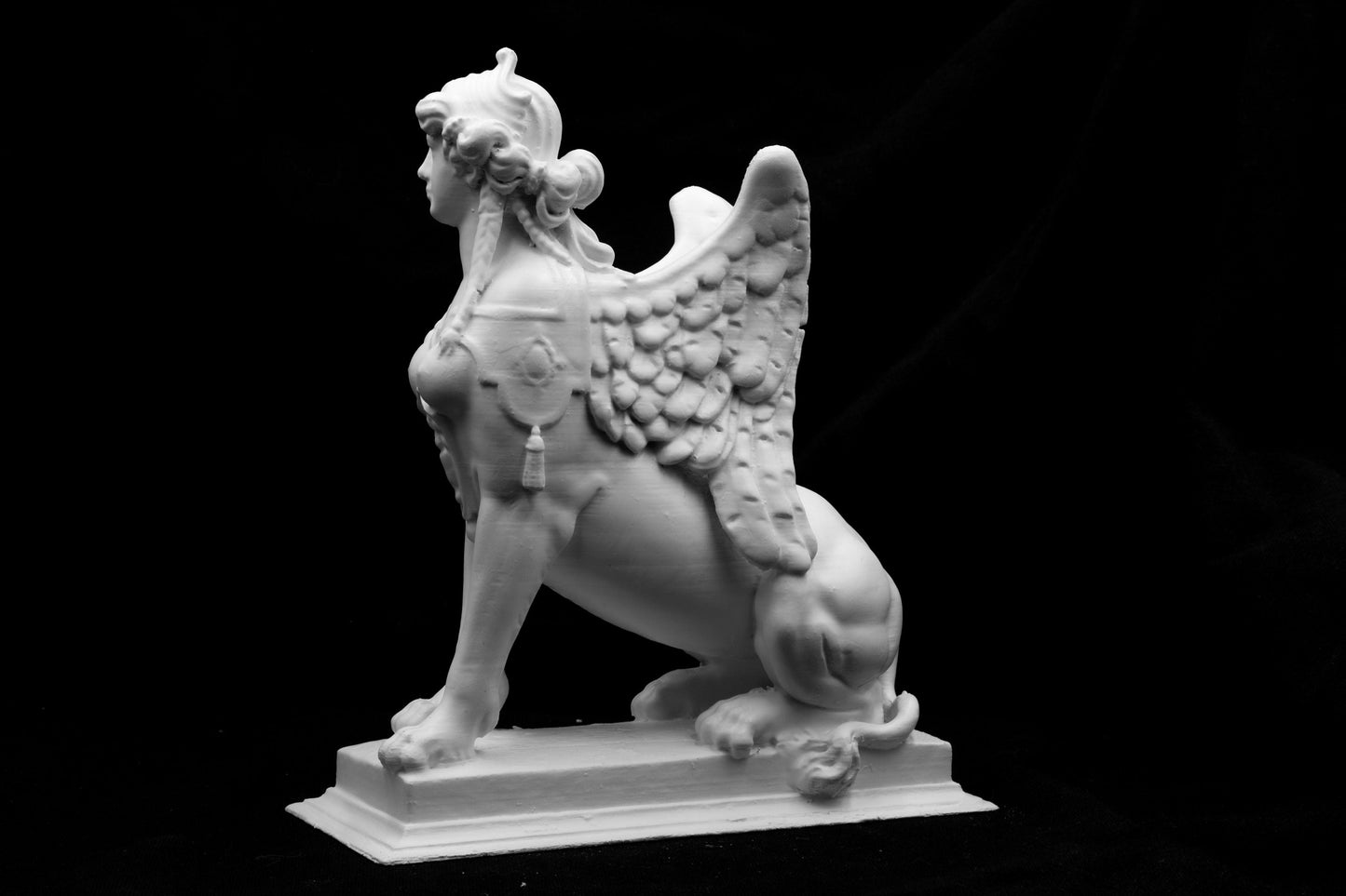 Greek Sphinx | Mythical Creature Sculpture | Guardian of Secrets & Riddles