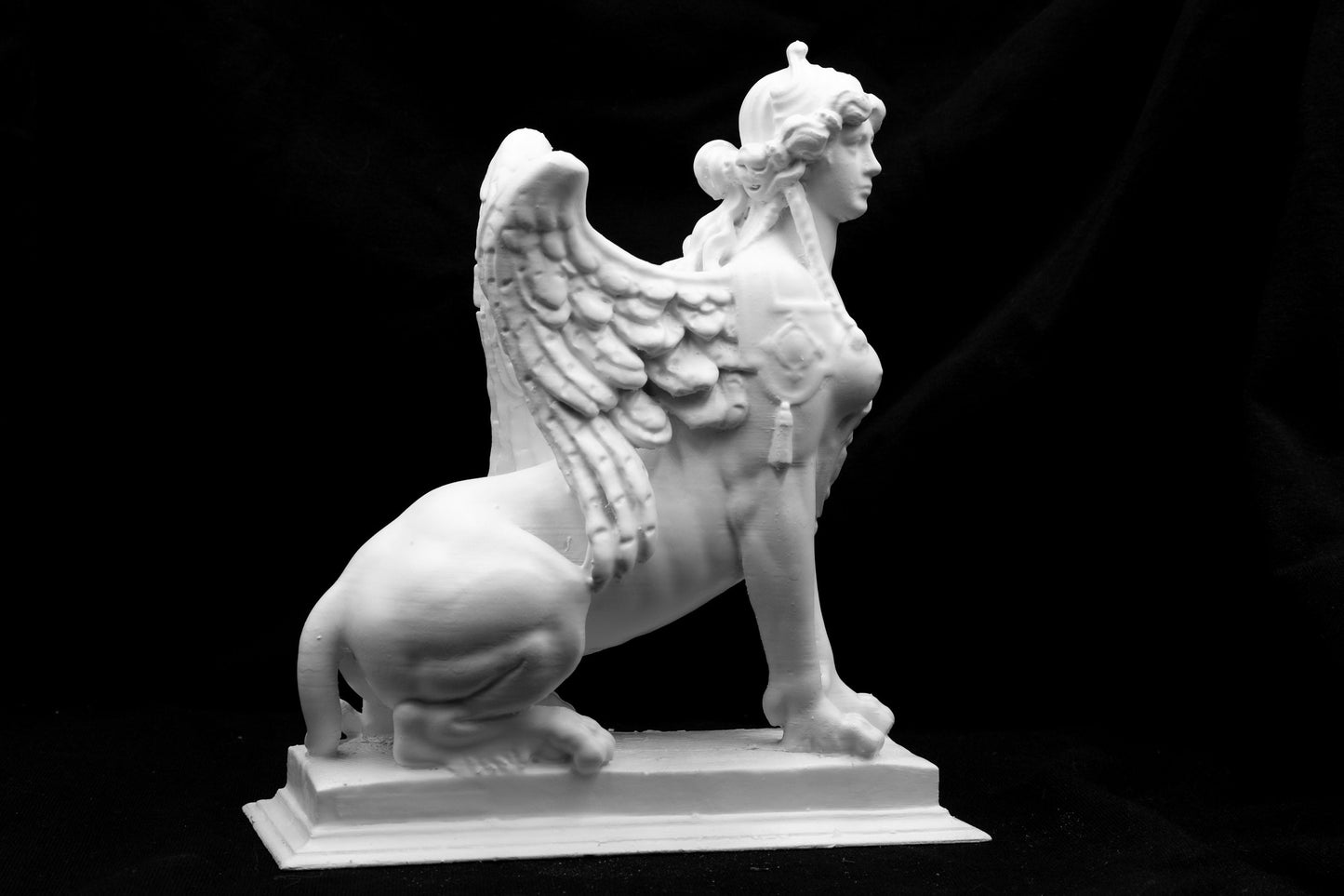 Greek Sphinx | Mythical Creature Sculpture | Guardian of Secrets & Riddles