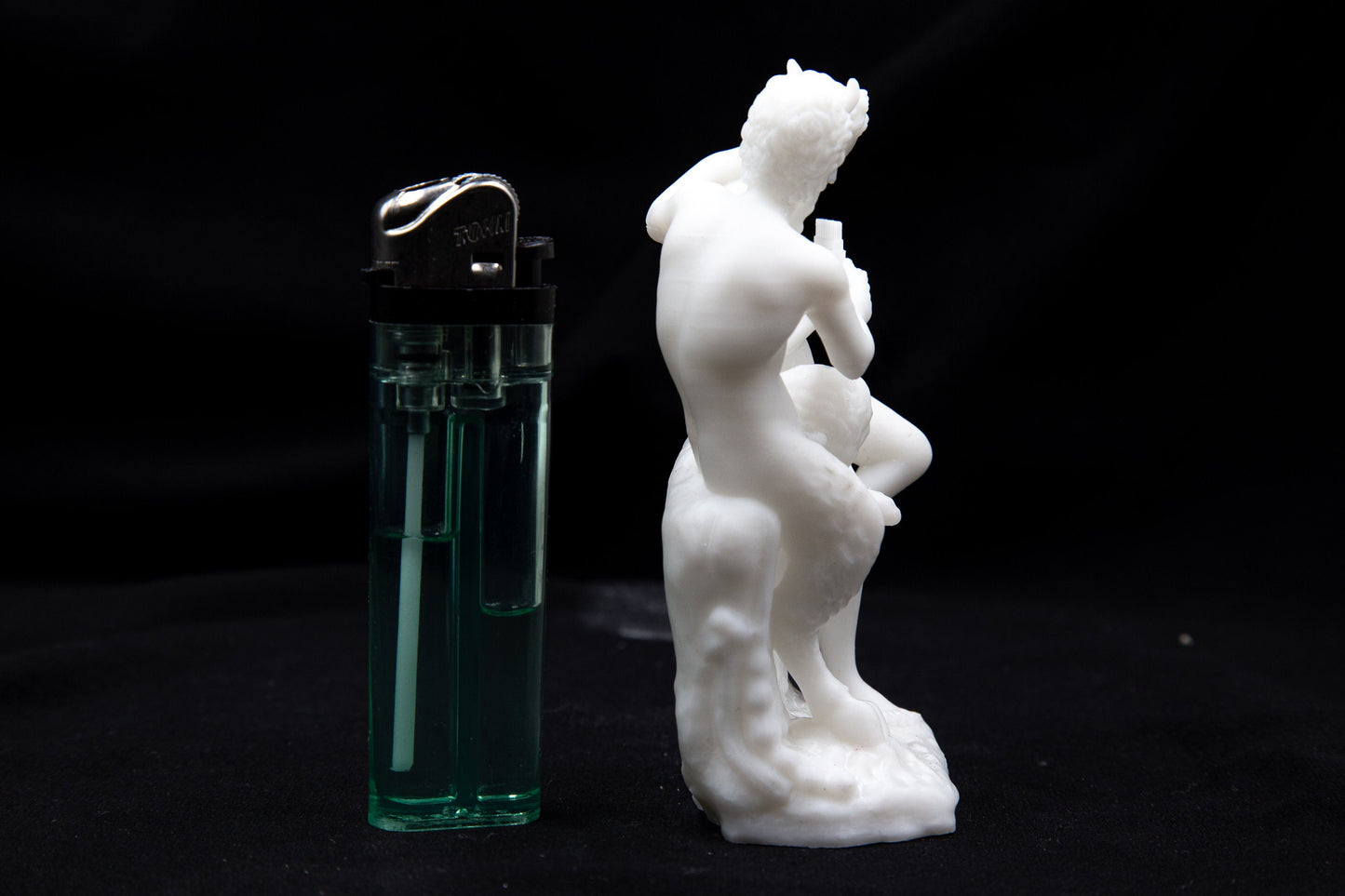 Pan and Daphnis Statue Figurine
