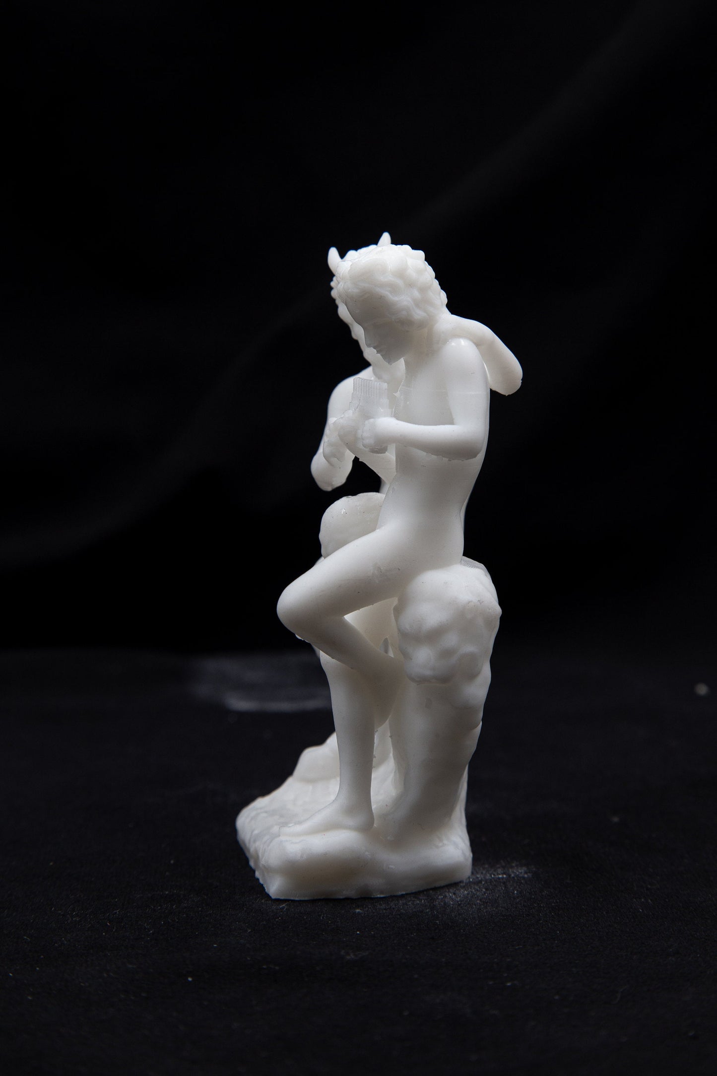 Pan and Daphnis Statue Figurine
