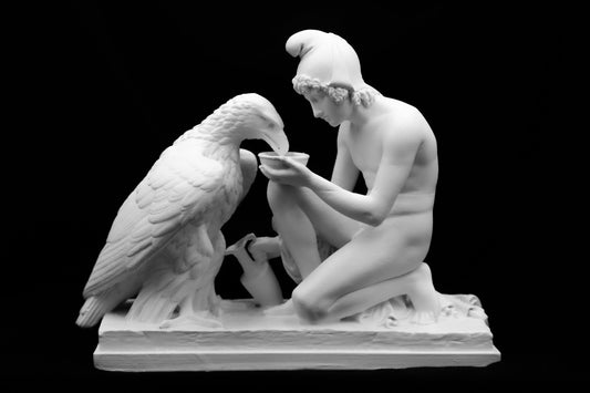 Ganymede and The Eagle Statue