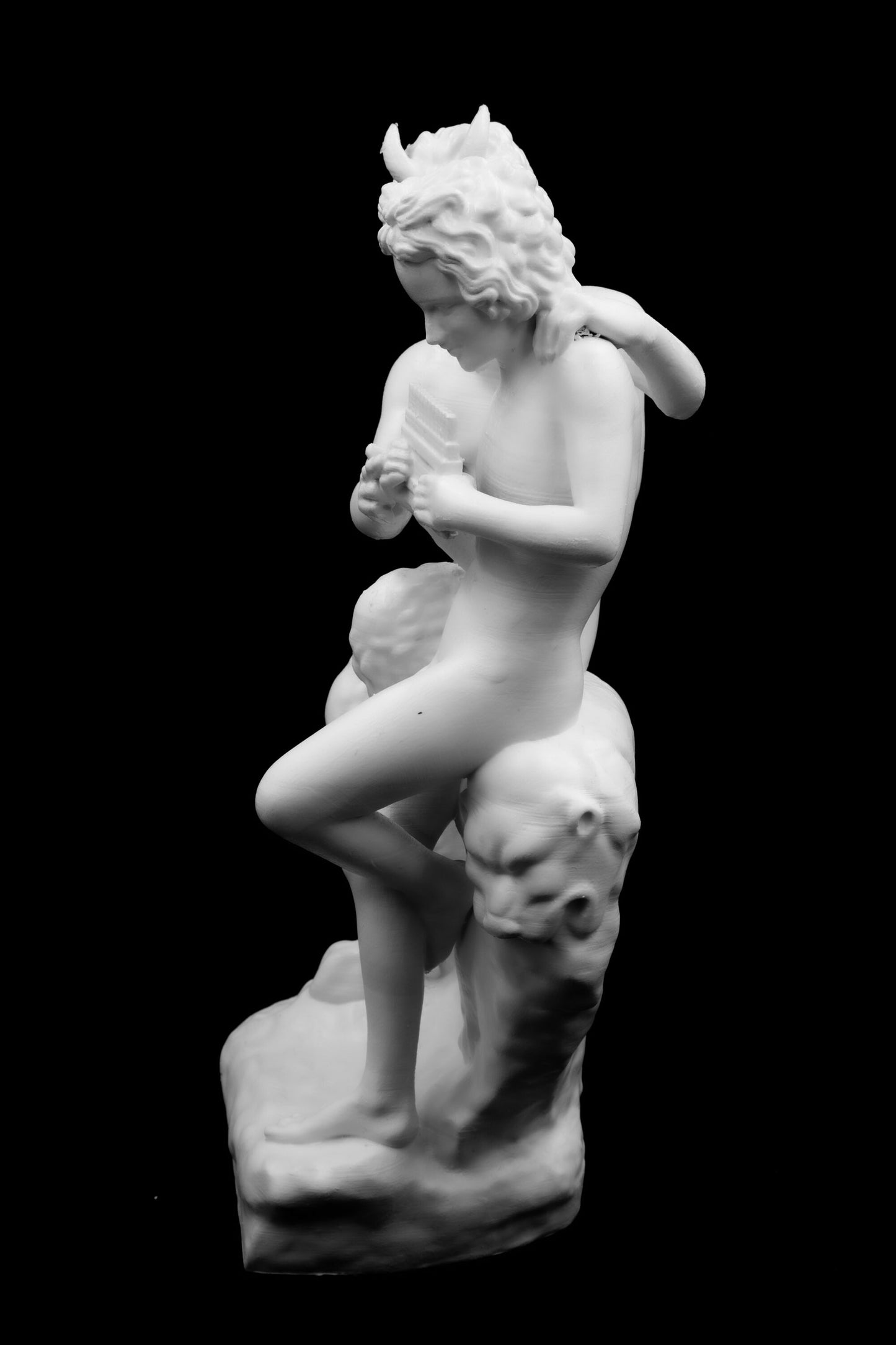 Pan and Daphnis Statue | Ancient Greek Mythological Sculpture |