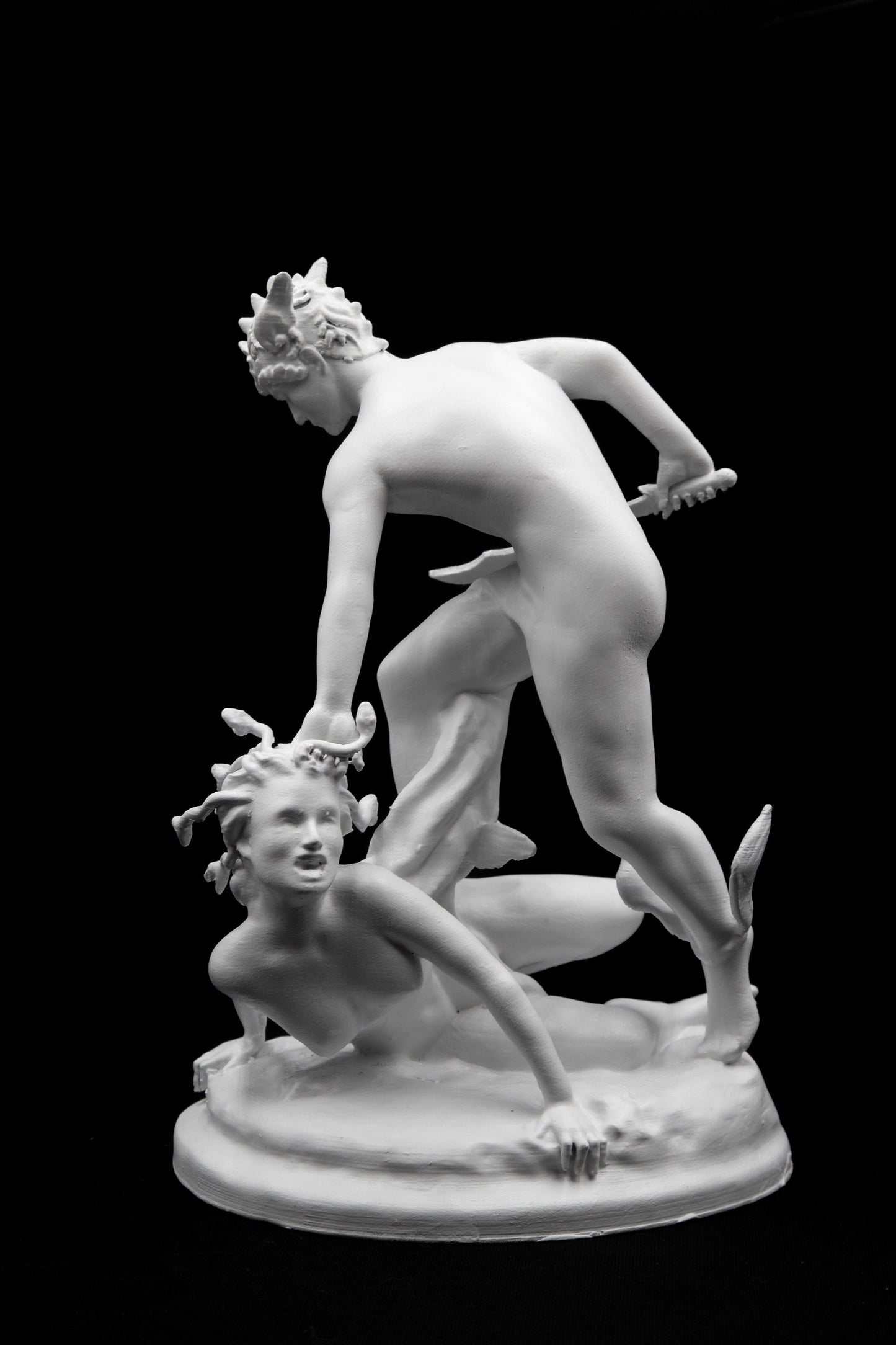 Perseus Beheading Medusa Statue - Greek Mythology