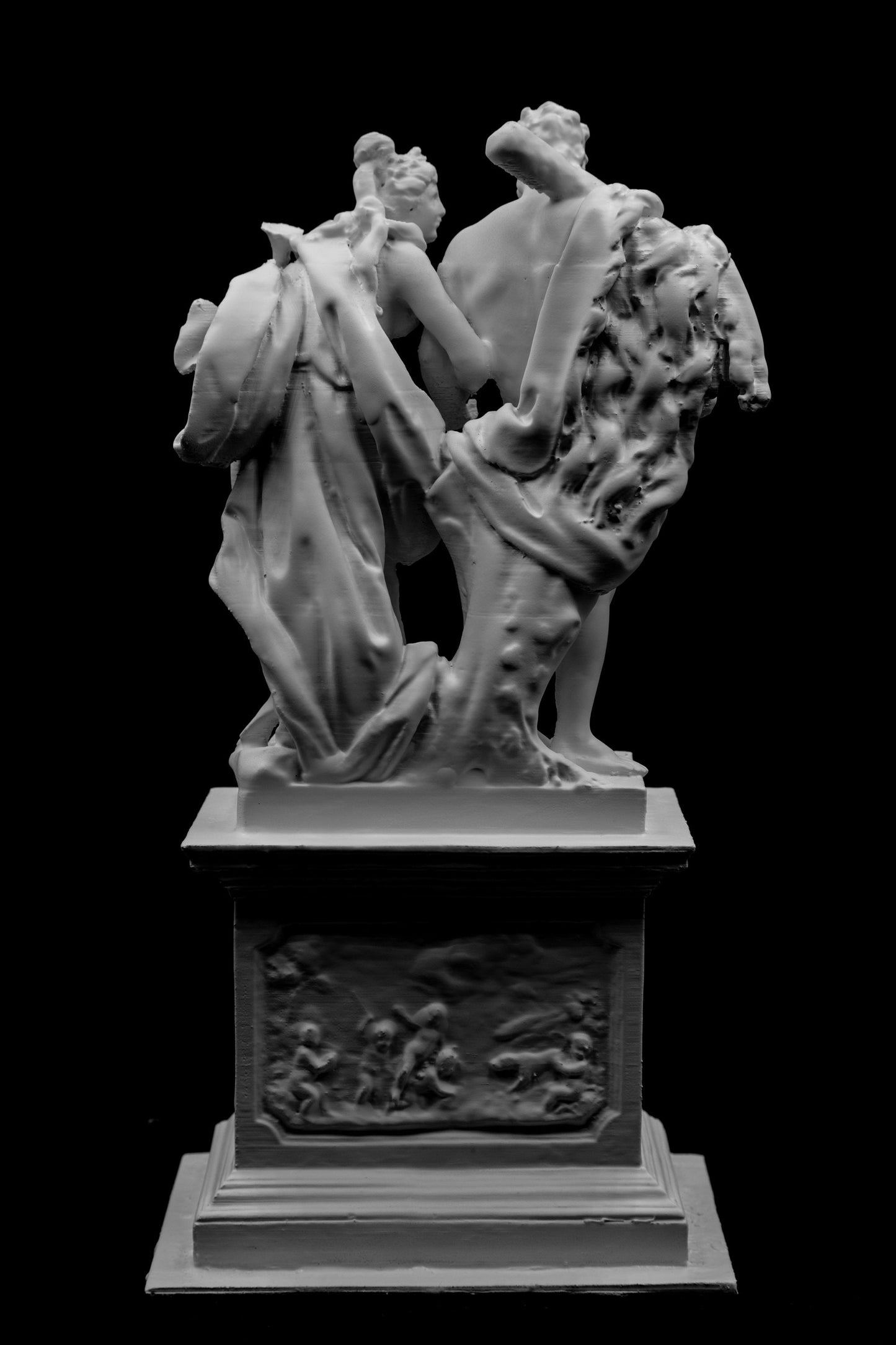 Hercules with Calliope Statue |Heroic Figure & Muse of Epic Poetry