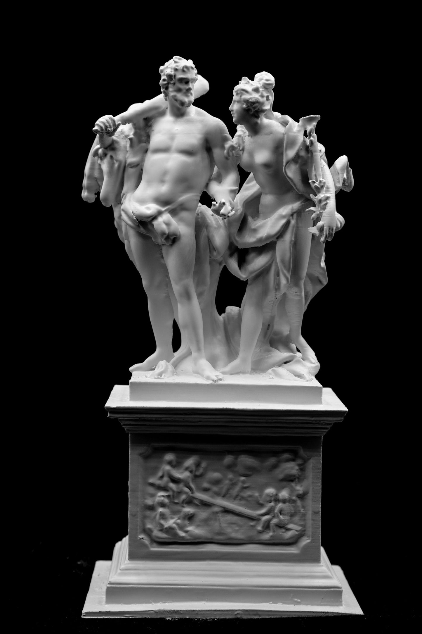 Hercules with Calliope Statue |Heroic Figure & Muse of Epic Poetry