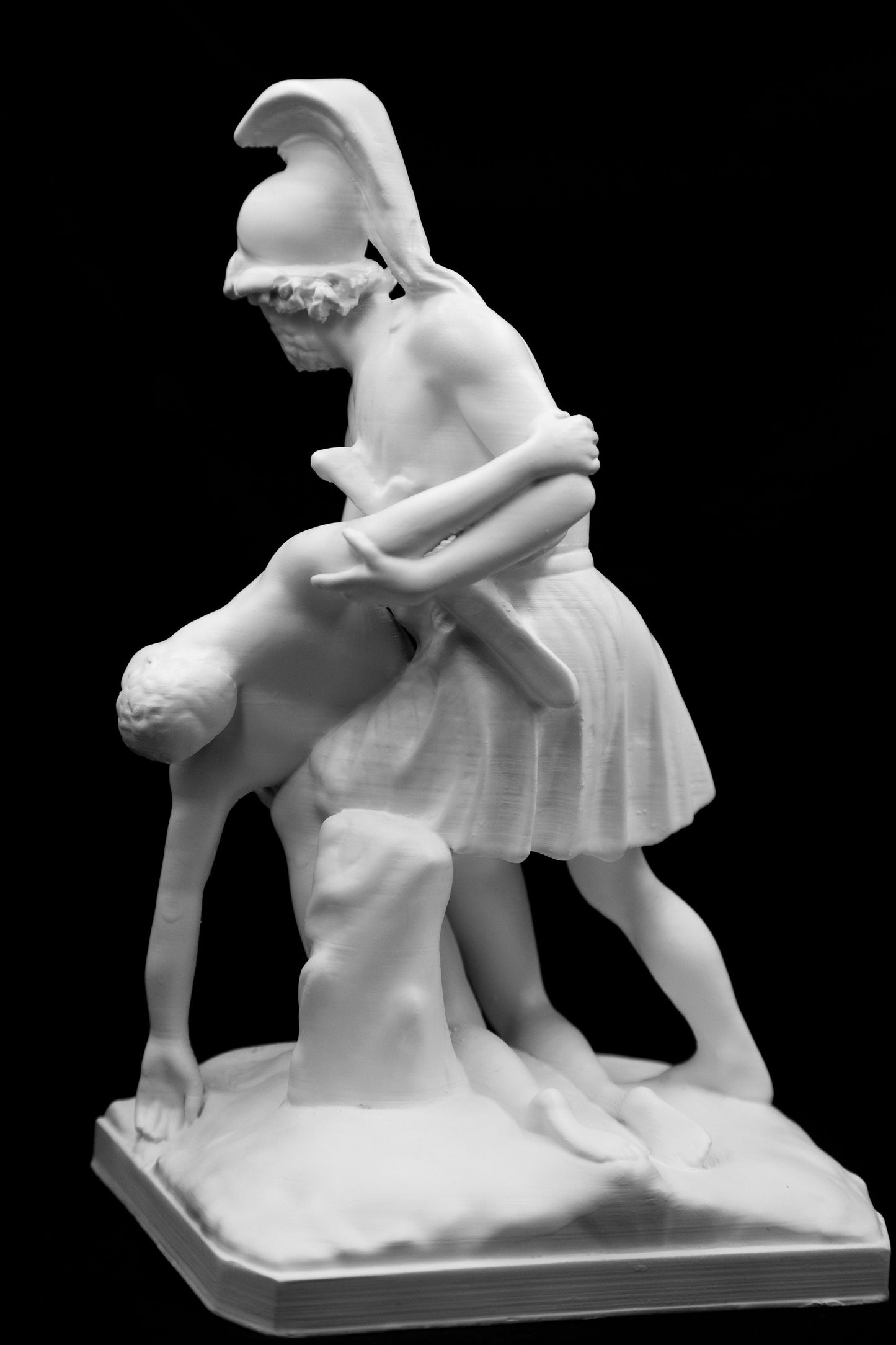 Menelaus with Patroclus Statue |  Tribute to Friendship & Loyalty