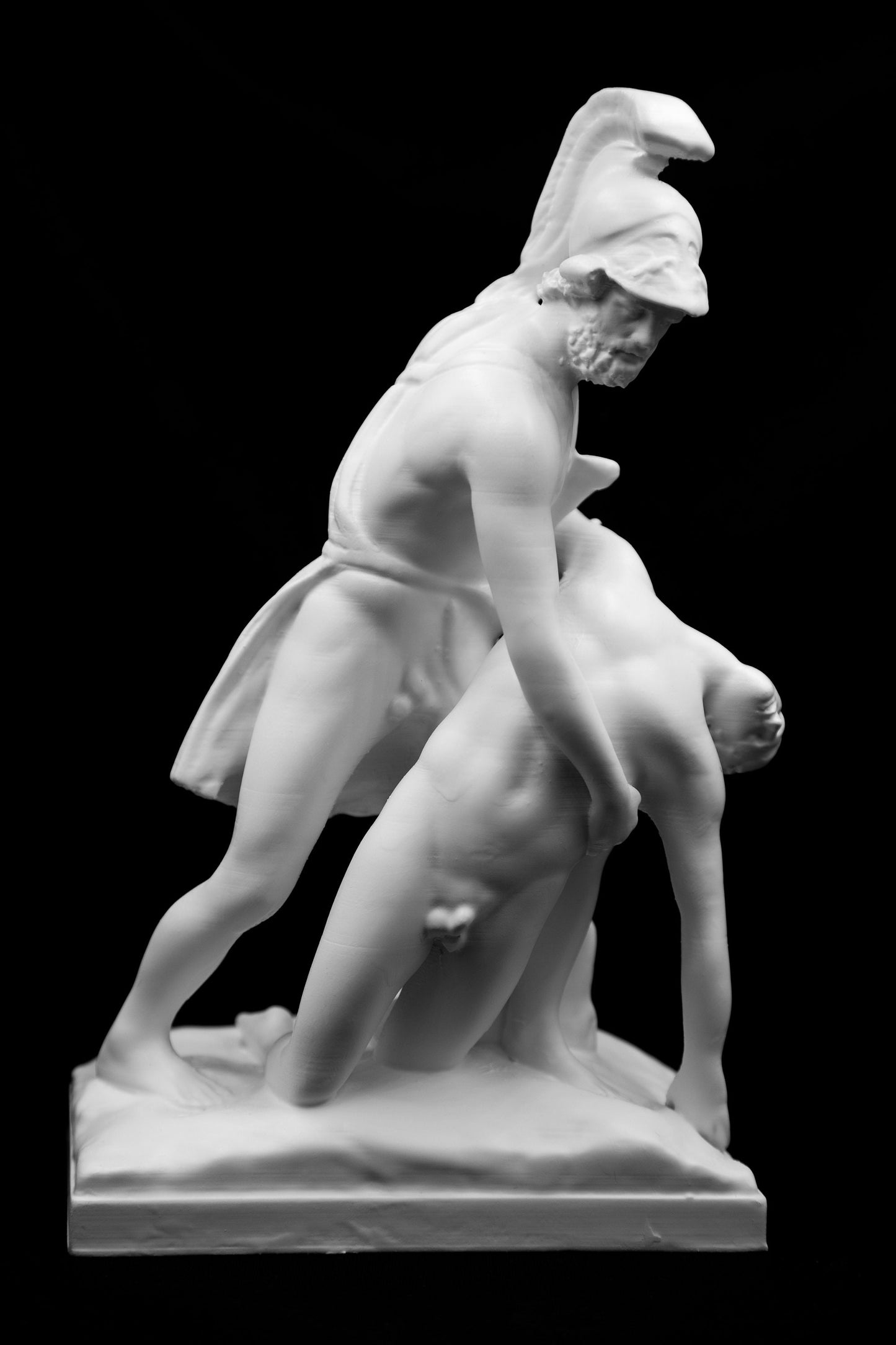 Menelaus with Patroclus Statue |  Tribute to Friendship & Loyalty