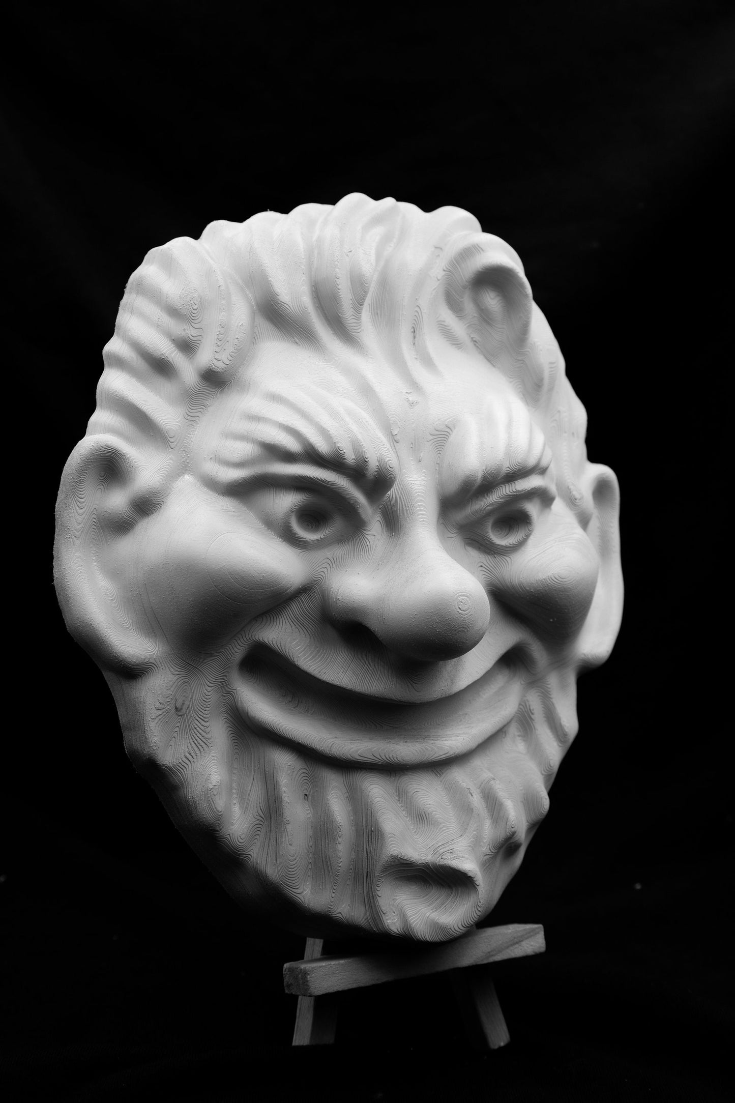 Satyr Mask |Wall Hanging| |Copied from ancient original|