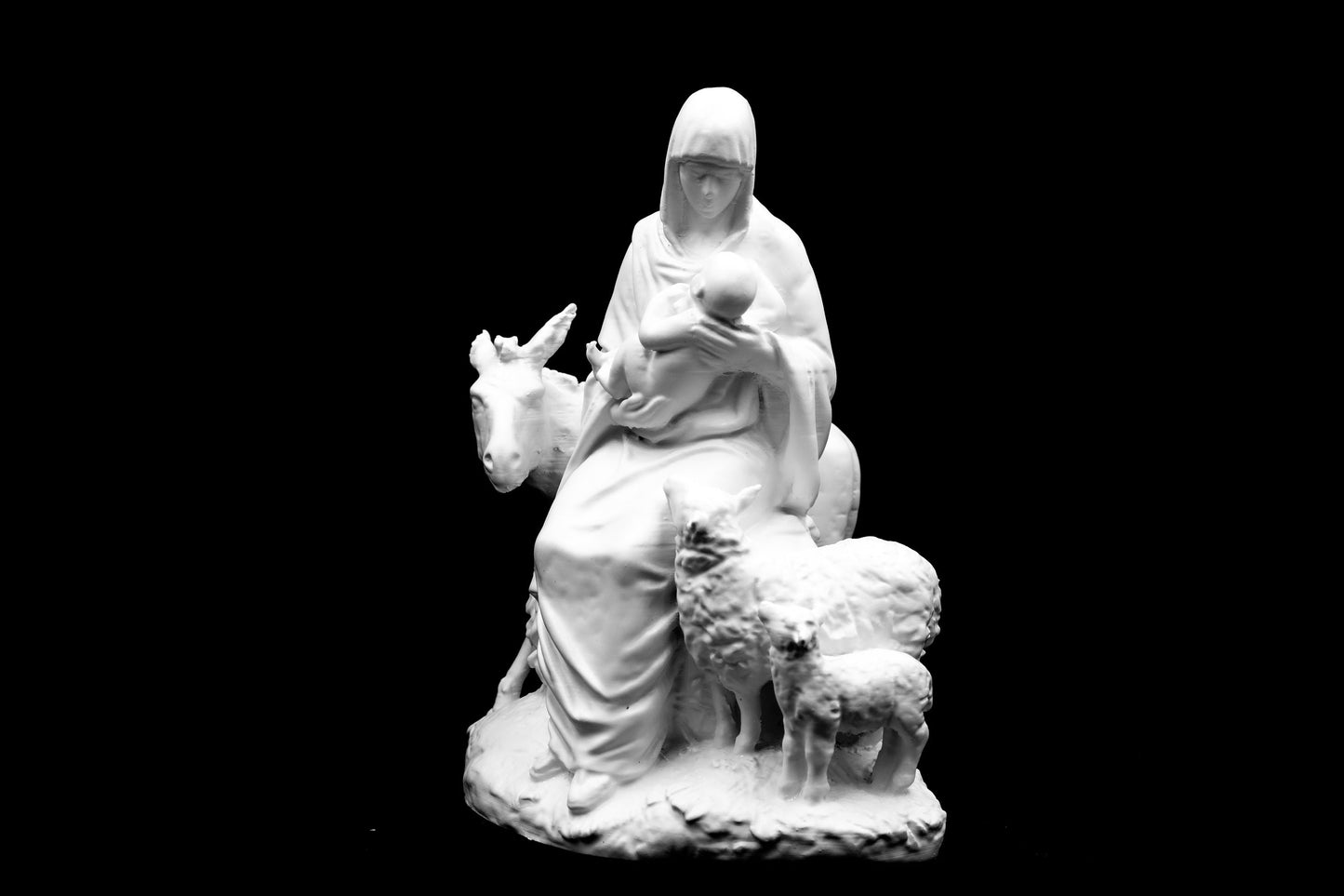 Christmas Nativity Statue | Virgin Mary with Baby Jesus |