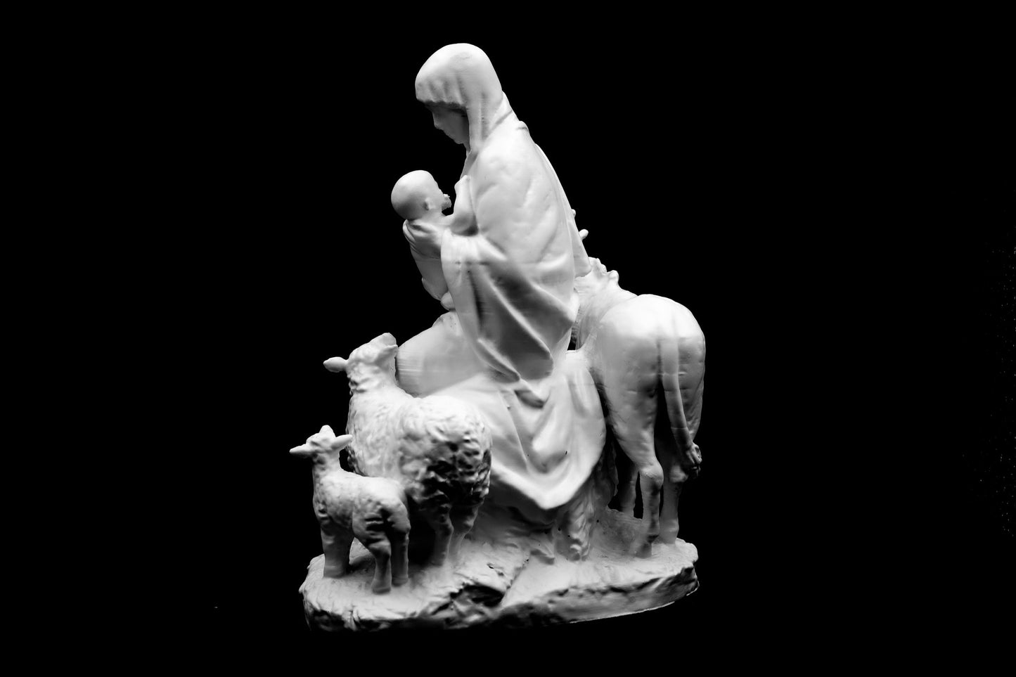 Christmas Nativity Statue | Virgin Mary with Baby Jesus |