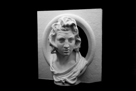 Alexander the Great Relief "Vincenzo Gemito Work" |Wall Hanging|