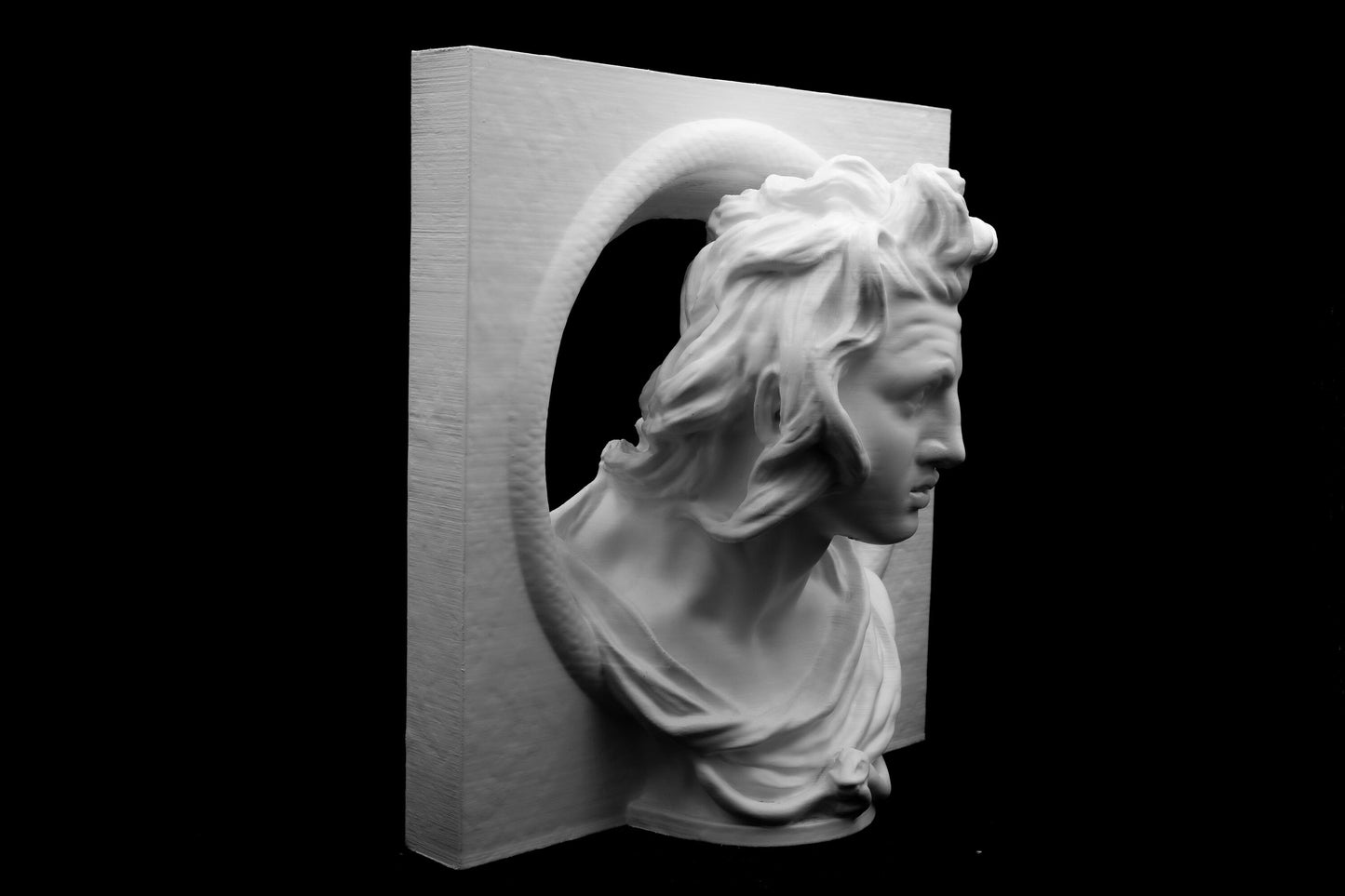 Alexander the Great Relief "Vincenzo Gemito Work" |Wall Hanging|